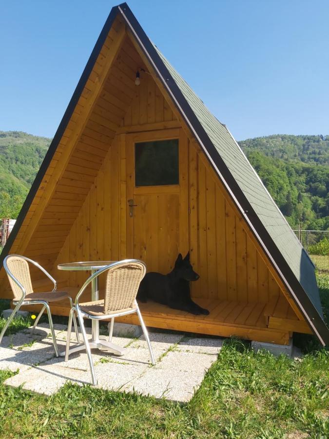 Hotel GLAMPING HIŠKe PETRIN Tolmin Exterior foto