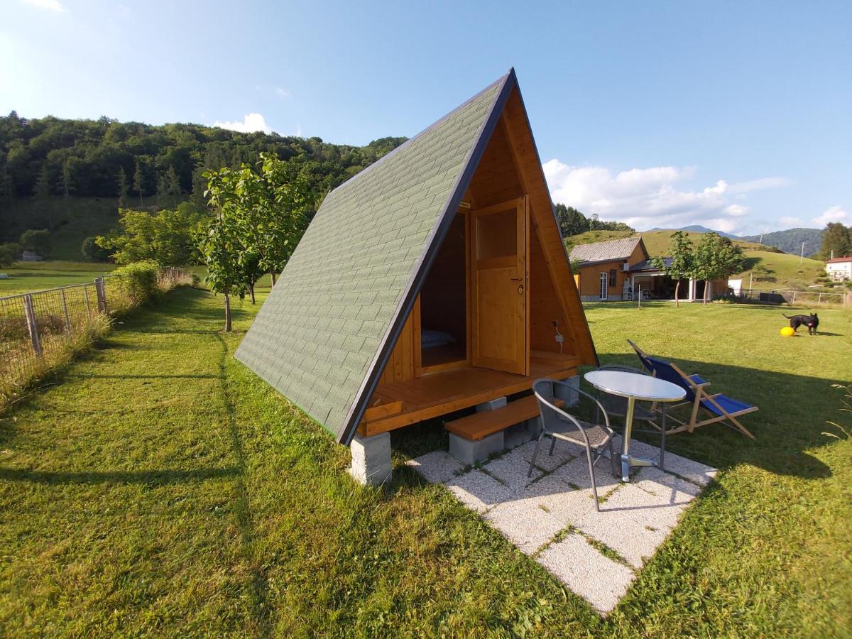 Hotel GLAMPING HIŠKe PETRIN Tolmin Exterior foto
