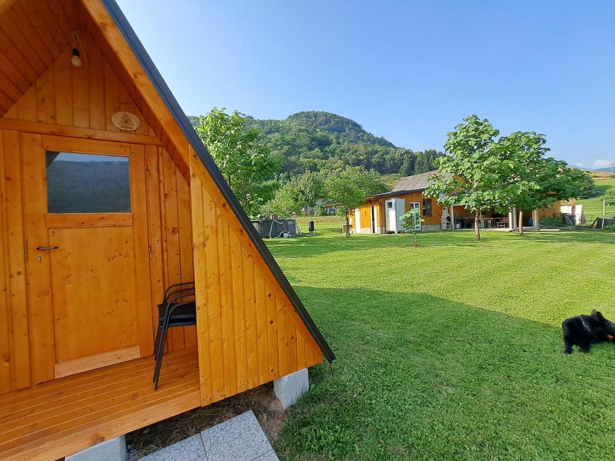 Hotel GLAMPING HIŠKe PETRIN Tolmin Exterior foto