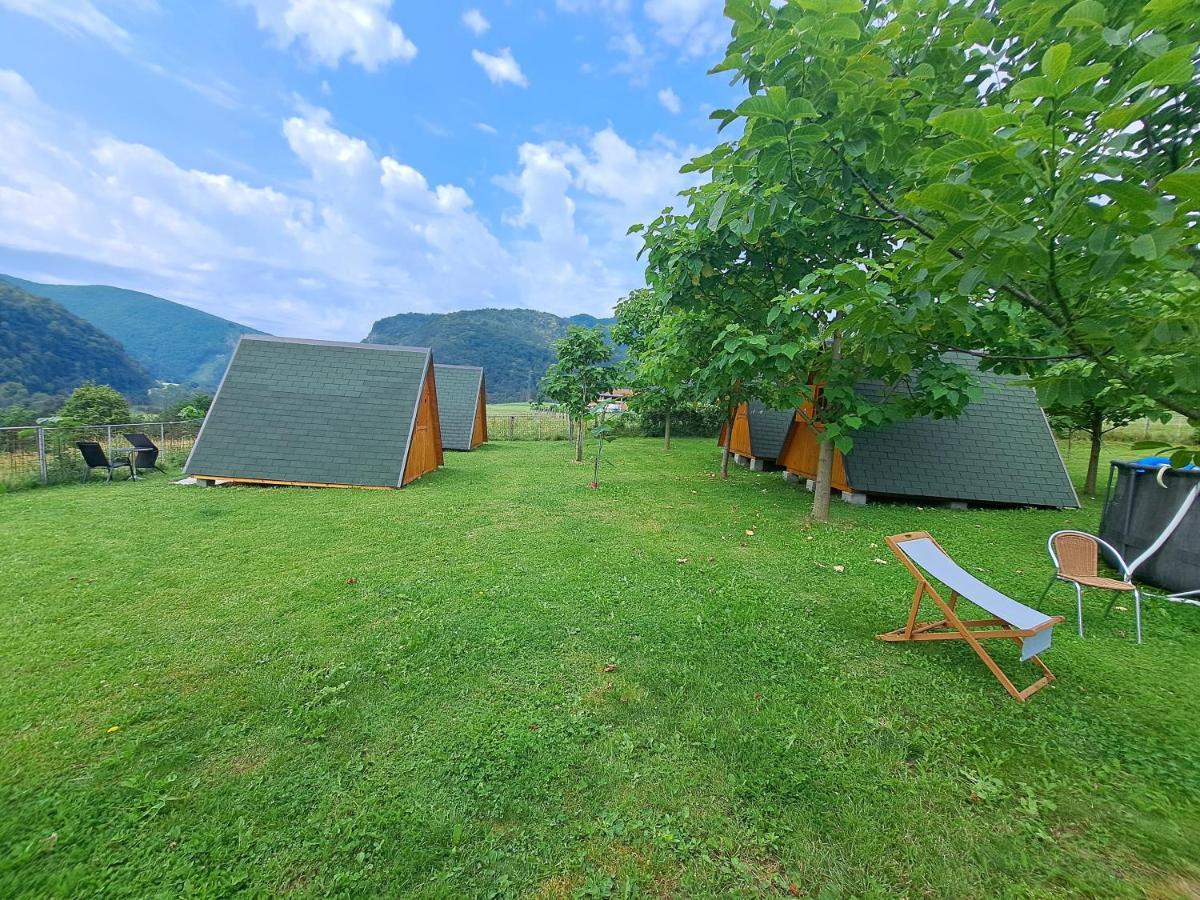 Hotel GLAMPING HIŠKe PETRIN Tolmin Exterior foto