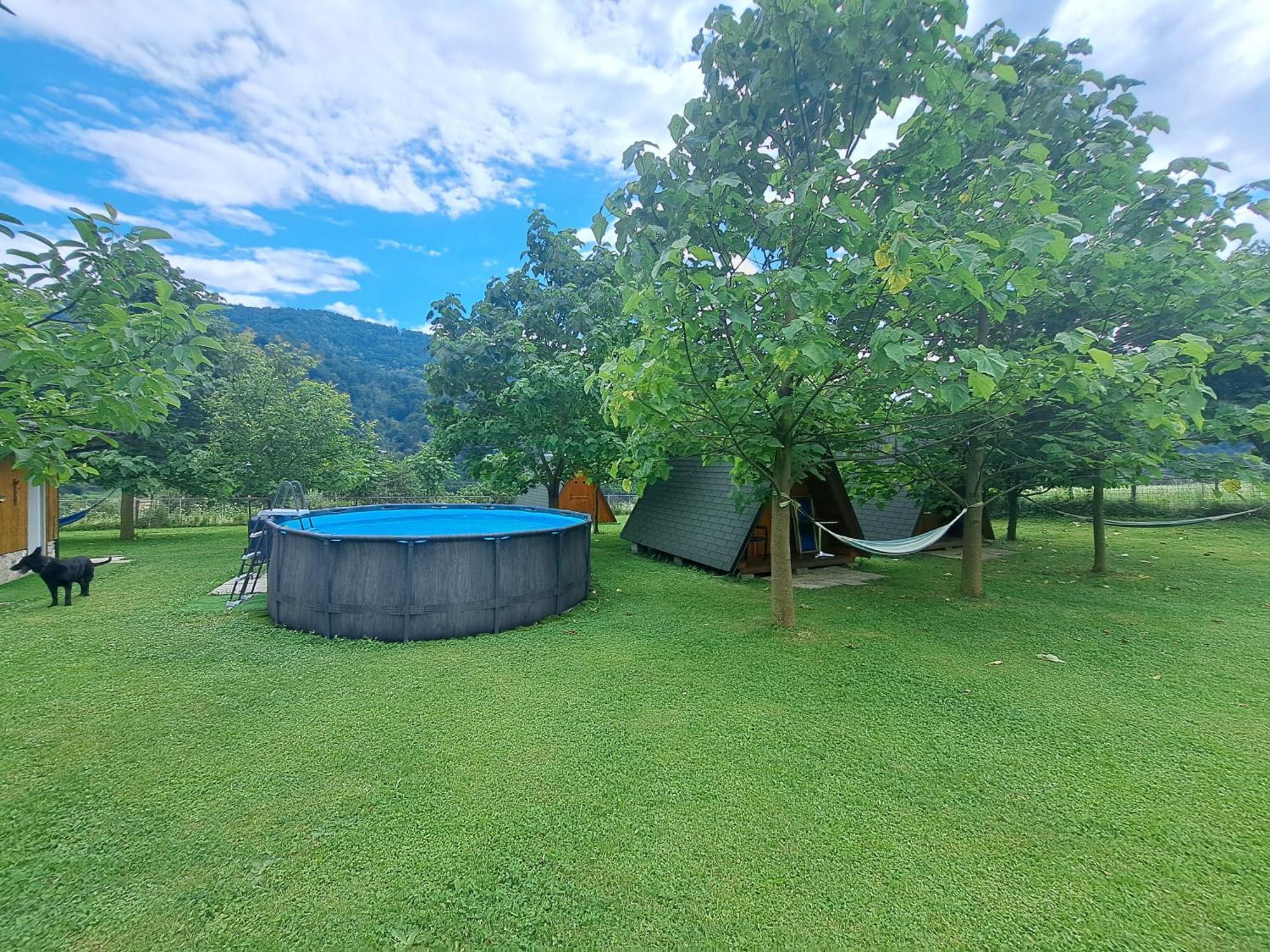 Hotel GLAMPING HIŠKe PETRIN Tolmin Exterior foto